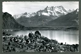 AK sw Montreux VD Château du Châtelard ≈ 1961 