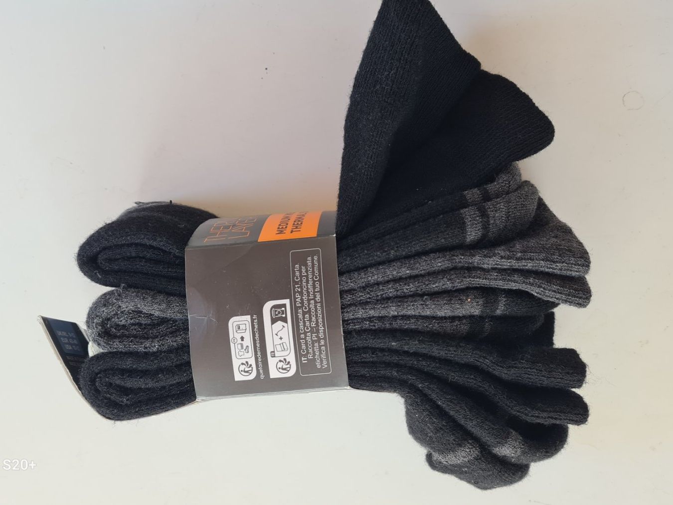 Calze: 3 St.Thermo Layer Socken, mitteldick, warm, M Gr. 39-42 – Nuovo (secondo la descrizione) da Aldesago venduto da ant_zk5q 1