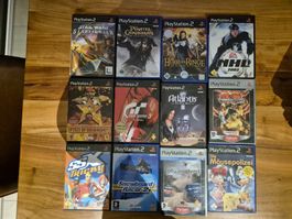 PS2 Spiele 12 Stück #005