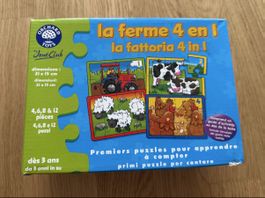 Orchard Toys - 4 Puzzles de la ferme 