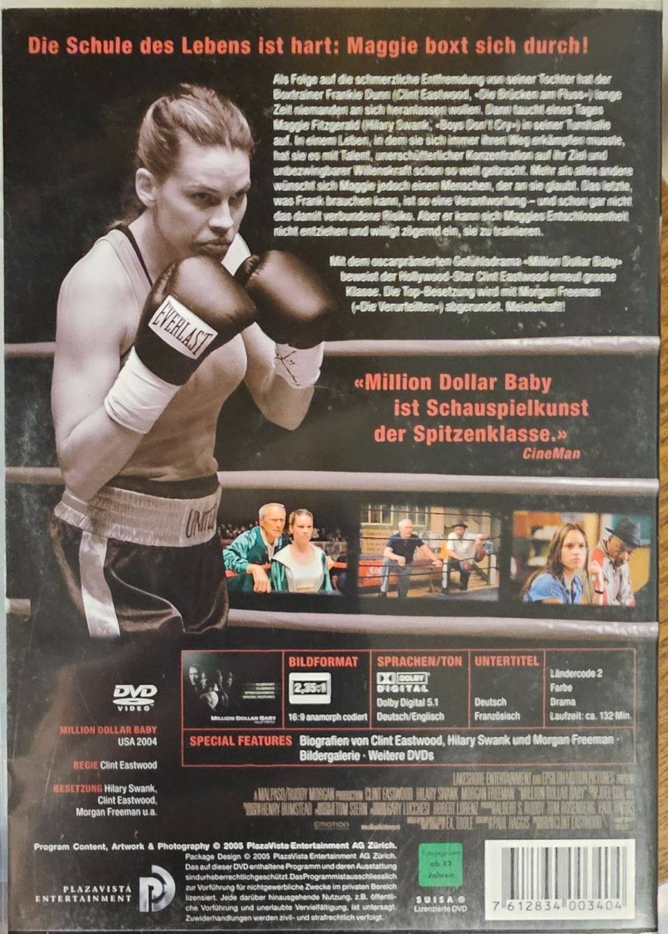 Tutti i DVDs: Million Dollar Baby – Usato da Wahlen b. Laufen venduto da Cg10 1