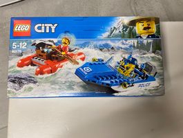 Lego 60176 lego city police bateau neuf