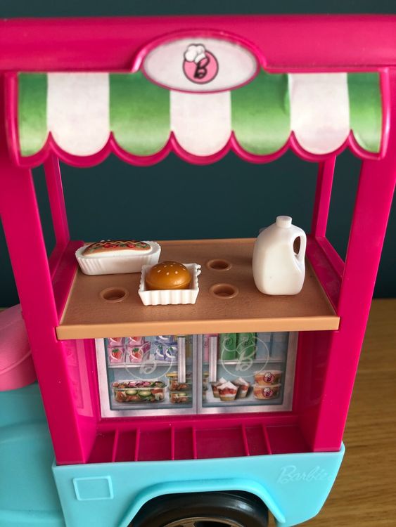 Mattel Barbie scooter food cart / Snackroller Kaufen auf Ricardo