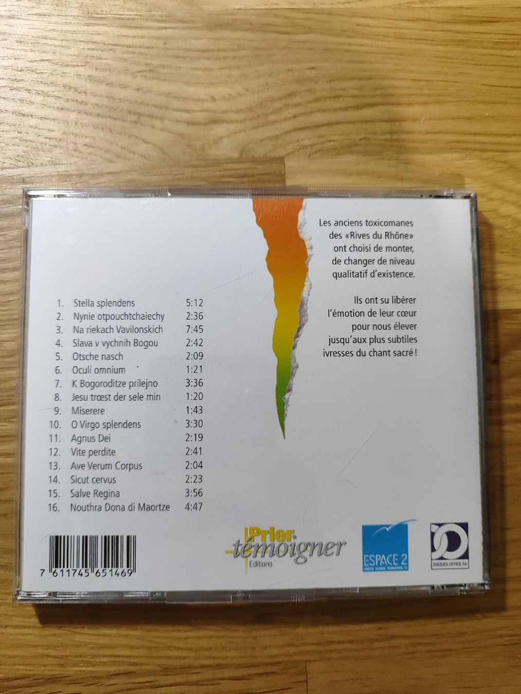 CD: CD Ascende Huc - La montée intérieure – Usato da Vétroz venduto da mrcl01 2