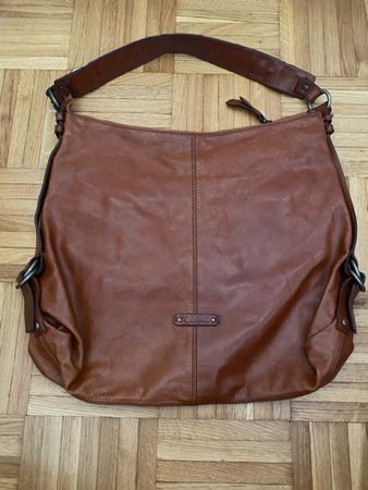 Sac bandoulière cuir marron Cole Haan bon état
