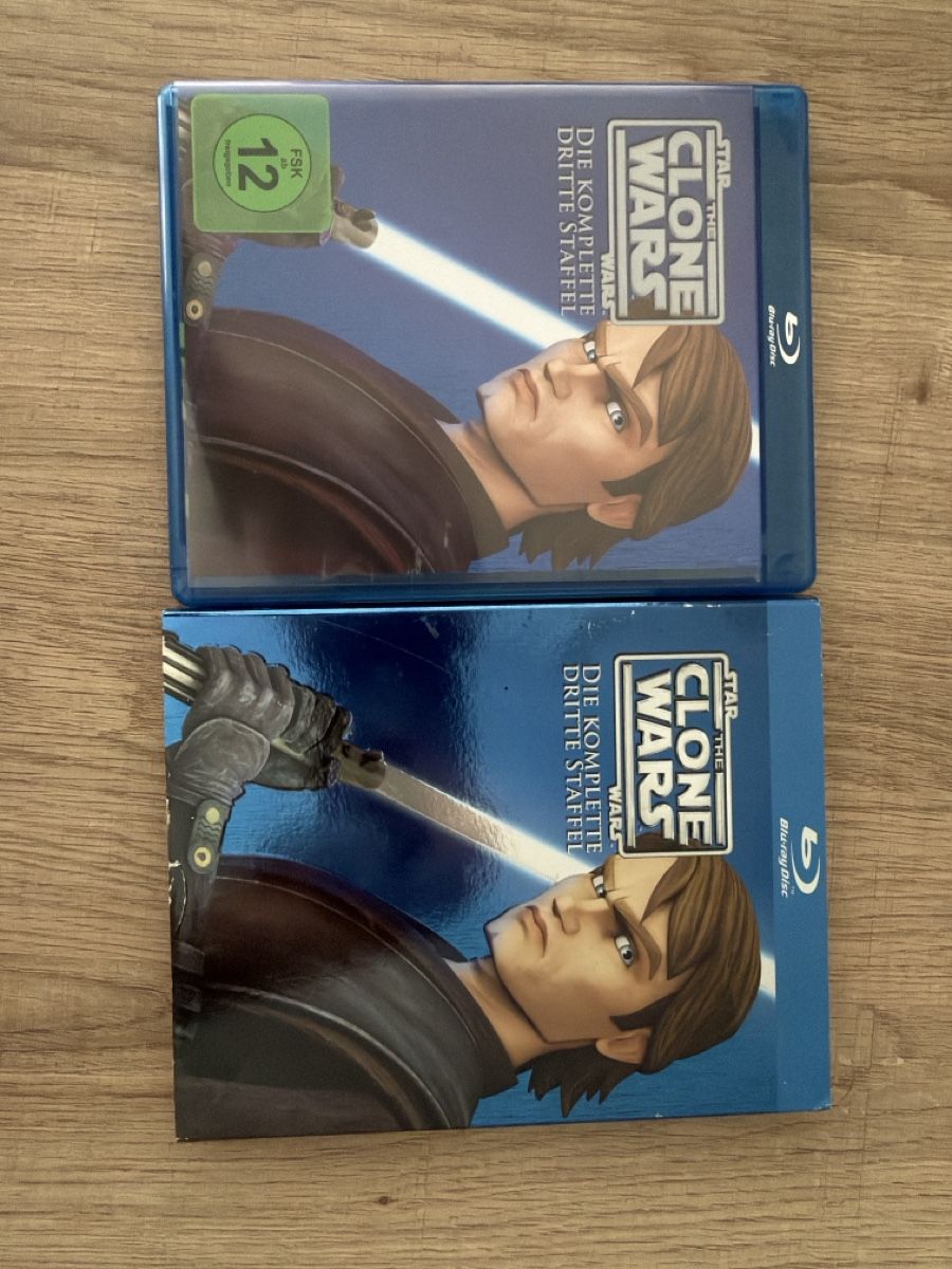 Alle DVDs: Star Wars The Clone Wars Staffel 3 BluRay – Gebraucht aus Hagendorn von masterchieff