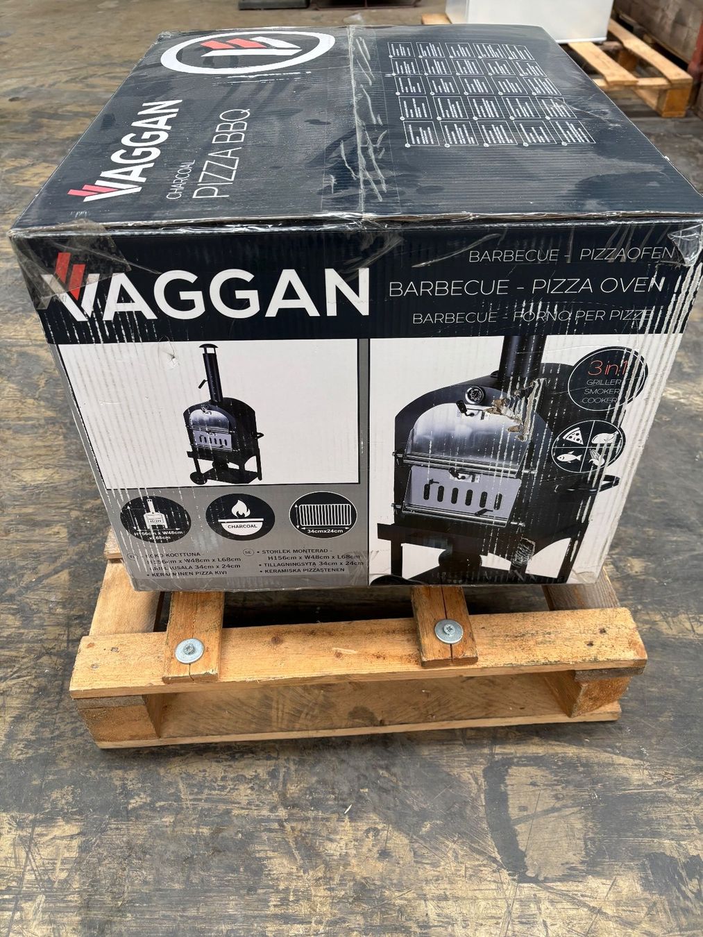 Pizzaofen: Vaggan Barbecue-Pizza Ofen – Neu und originalverpackt aus Wildegg von Rider59