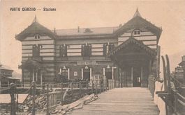 Bahnhof Porto Ceresio stazione animata