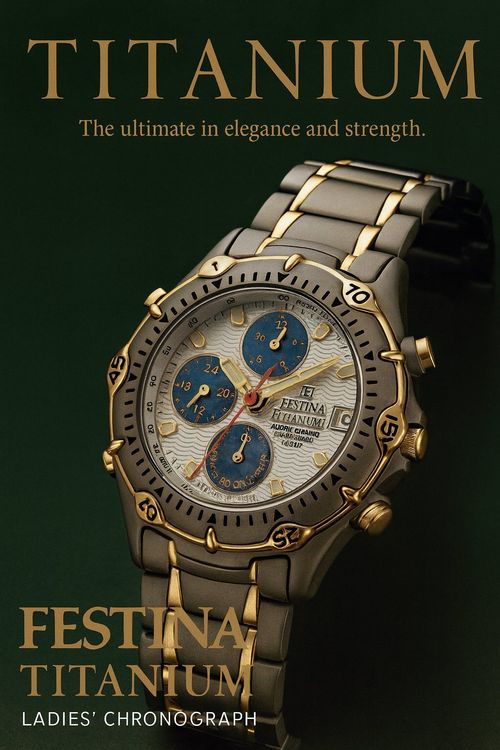 Montre Festina Dame Vintage Années 50 - Mouvement Mécanique Felsa 4122, Révisée, Boîtier Doré