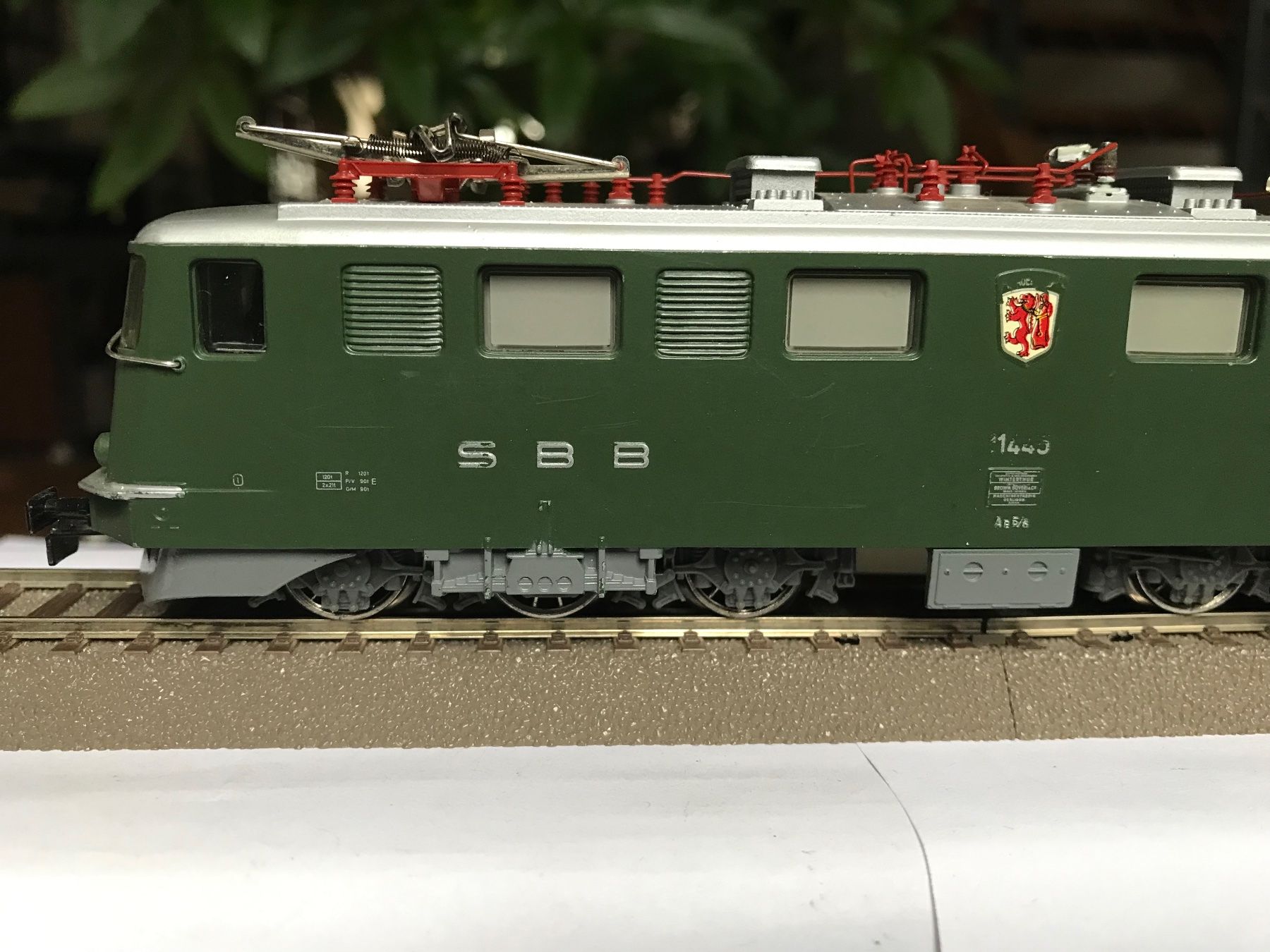 Märklin Modellini di ferrovie: märklin 3650, Ae 6/6 der SBB, digital – Usato da Liestal venduto da ozo2005 1