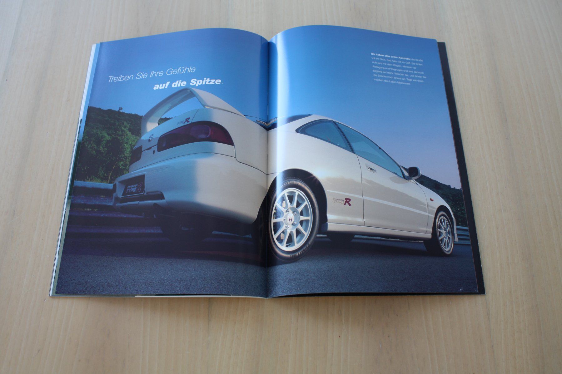 Honda Documenti: Honda Integra Type-R Prospekt 1/1998 – Usato da Wikon venduto da erwin400 8