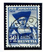 Pro Juventute J92 Vollstempel Nyon VD