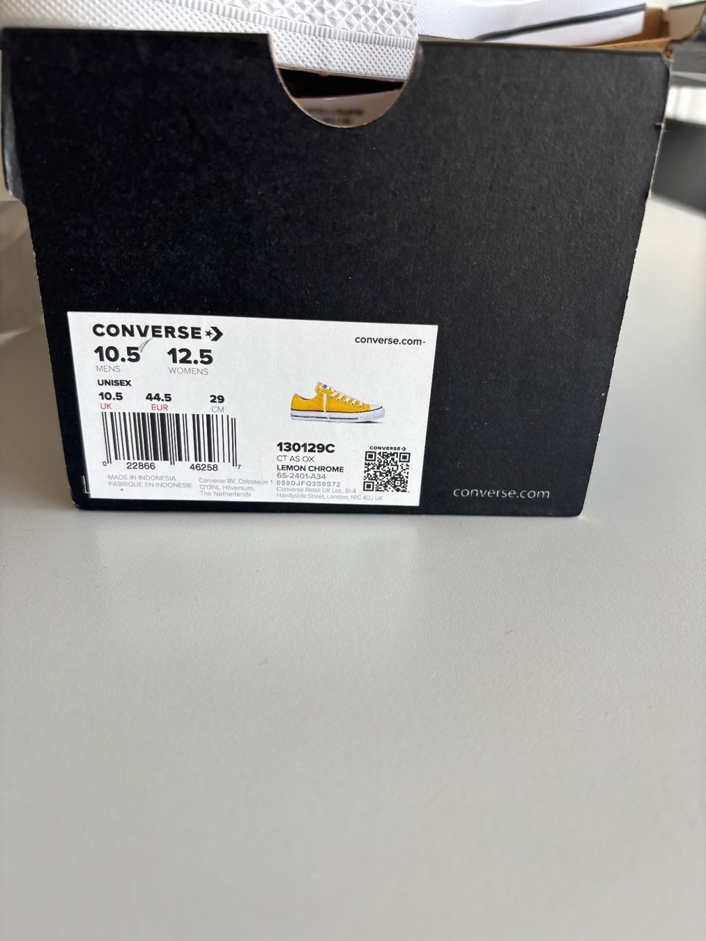 Converse Scarpe da uomo: Neue Converse in Gelb – Nuovo e nell'imballaggio originale da Bern venduto da cice_be 1