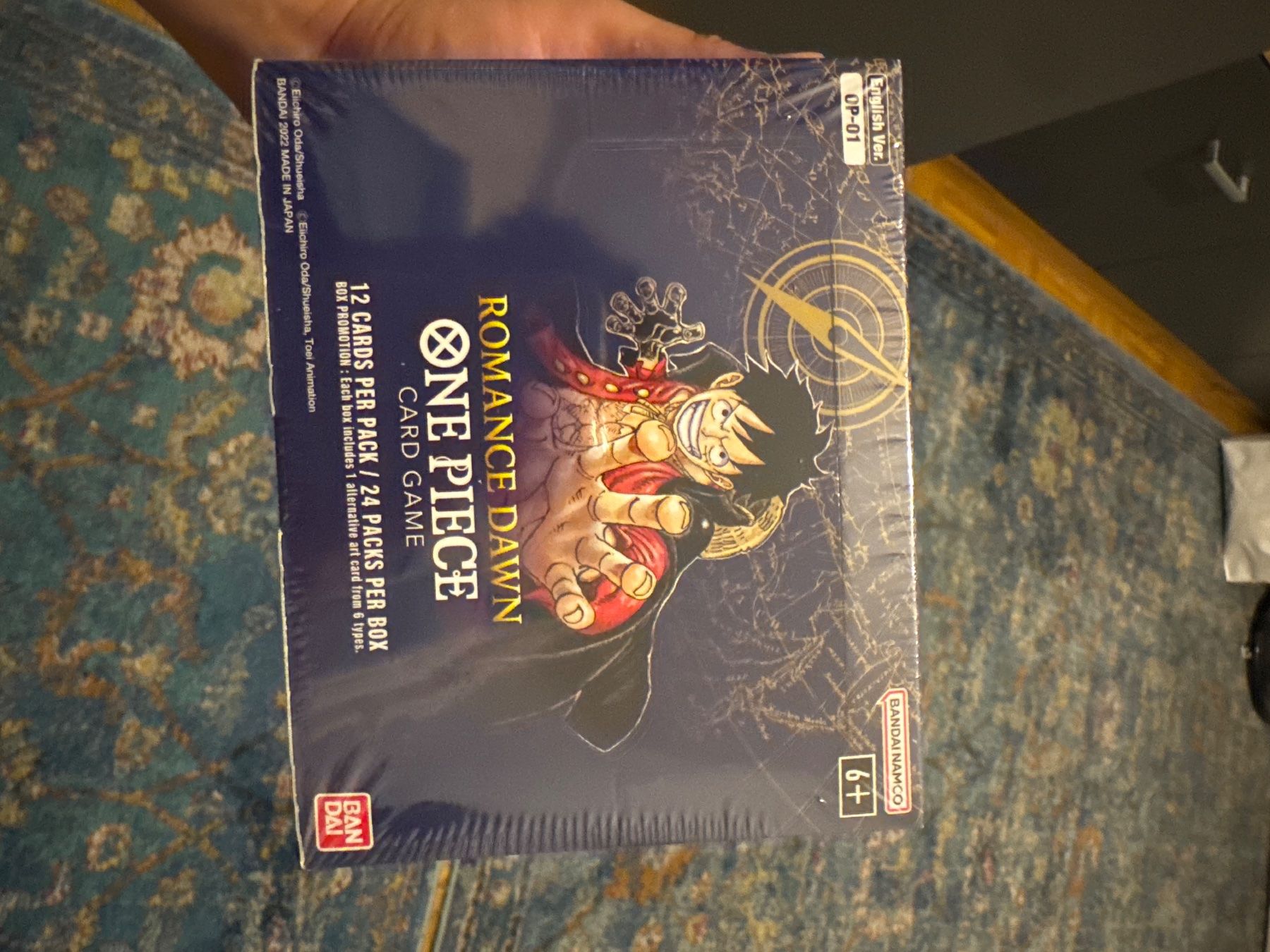 Bandai Carte collezionabili: Op-01 english version, sligthly damaged perfect scealed – Nuovo e nell'imballaggio originale da versoix venduto da Thesungod 2