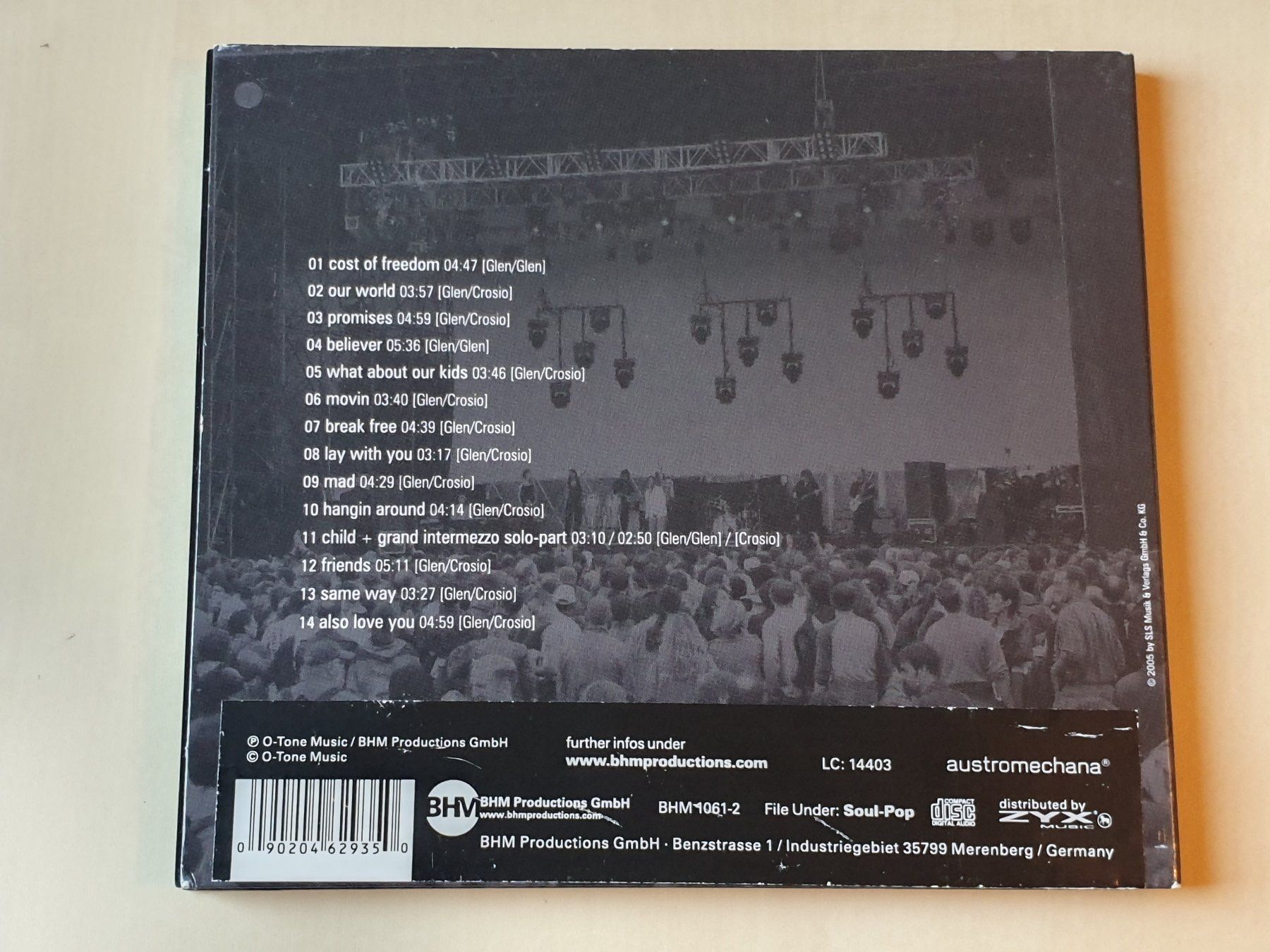 CD: Marla Glen Greatest Hits Live – Usato da Stansstad venduto da collectorsshop 1