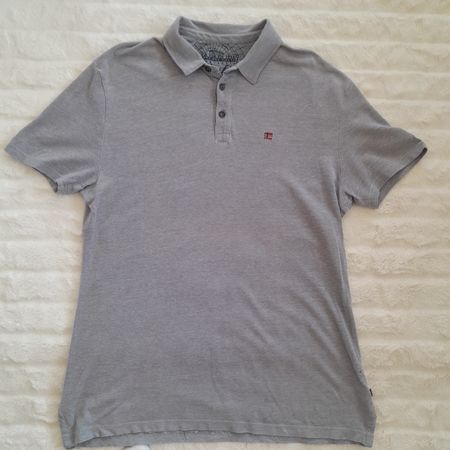 Polo Napapijri Homme XL, gris,