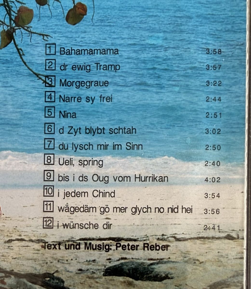 CD: CD Peter Reber i wünsche dir guter Zustand – Usato da Sursee venduto da Betlaze 1