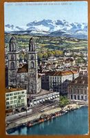 Zürich - Grossmünster 1920