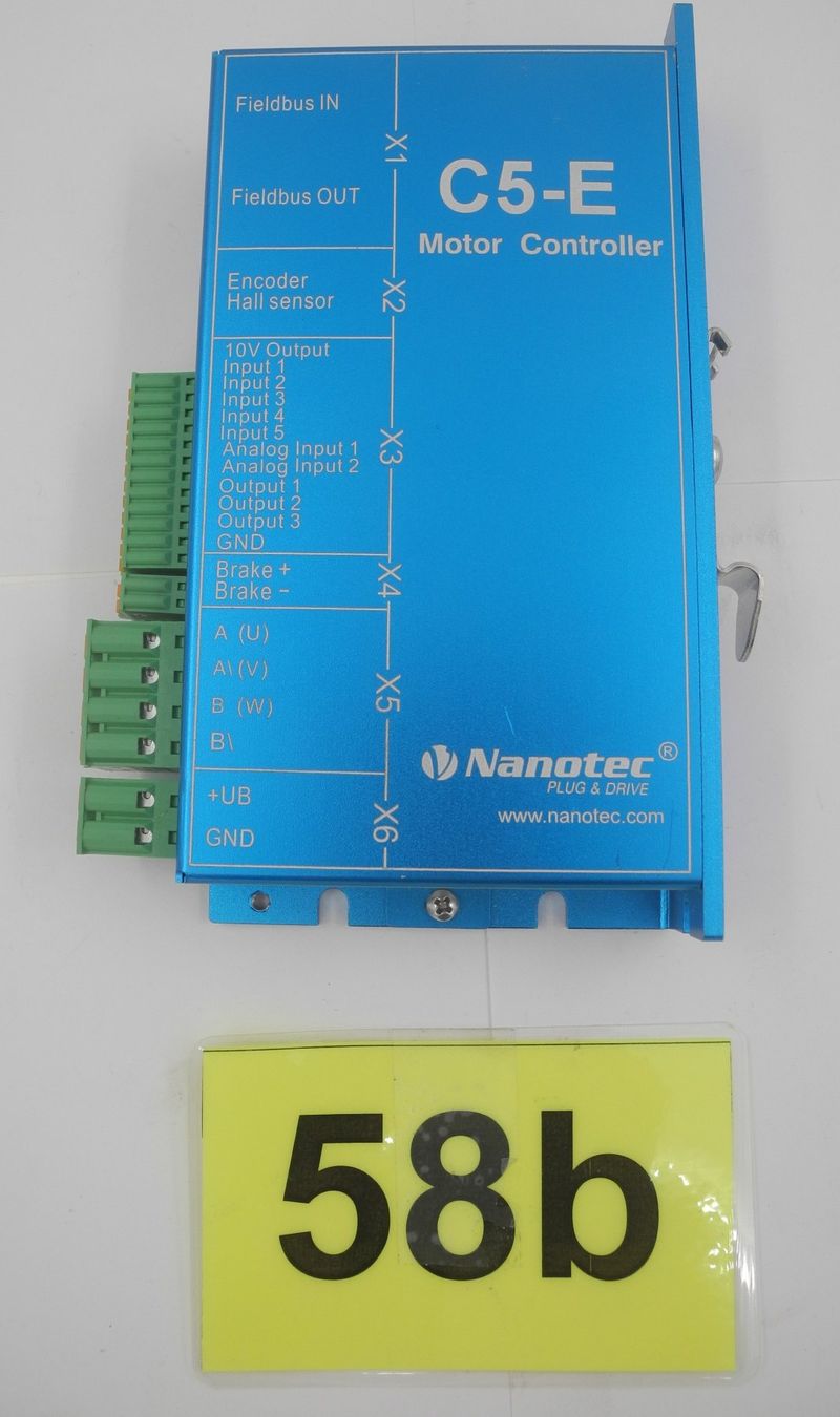 Elektronikbauteile: Nanotec C5-E Motor Controller, Nr. 58b – Gebraucht aus Kottwil von Crazyrolf