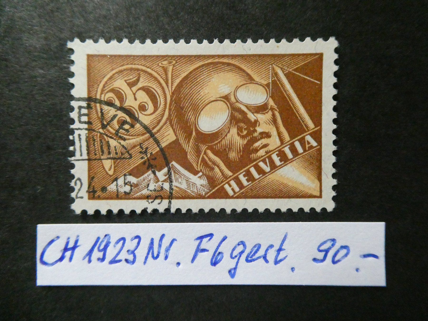 Tutti i francobolli: CH 1923 Nr. F6 gestempelt – Usato da Lausen venduto da Herbamare01