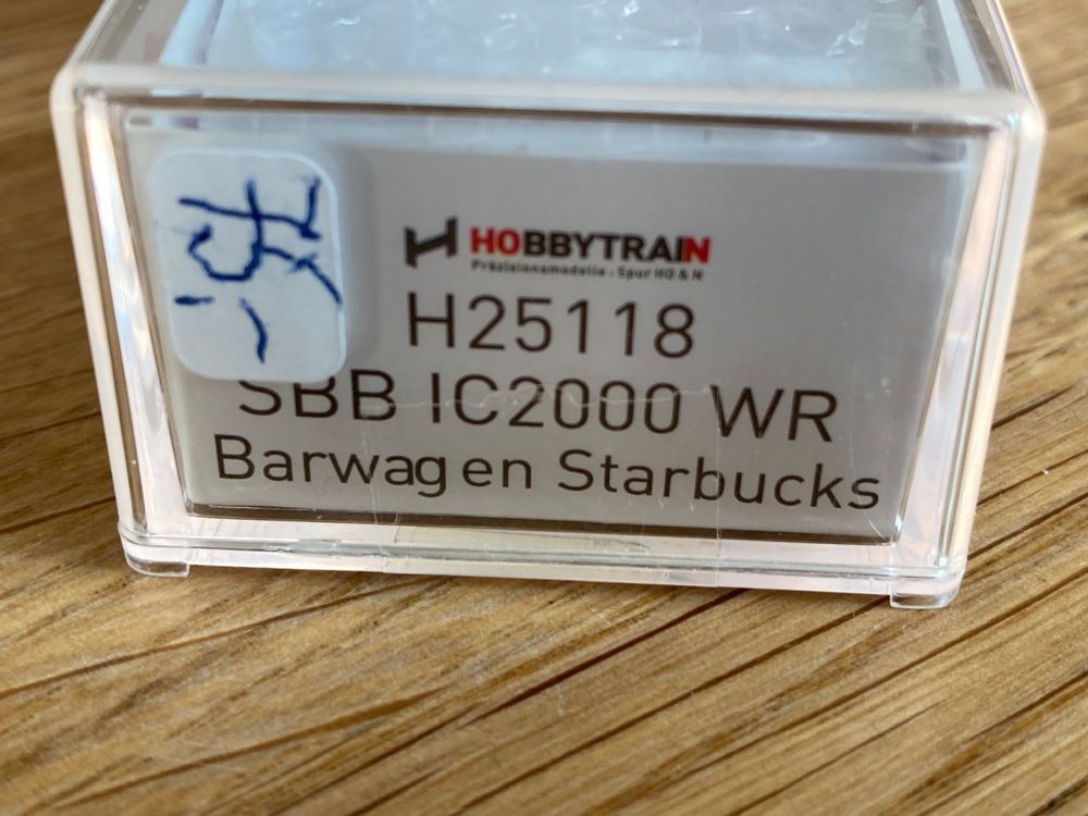 Hobbytrain IC2000 Starbucks Barwagen | Acheter sur Ricardo