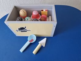 Grandessa Holzspielzeug: Glacé und Cup Cakes