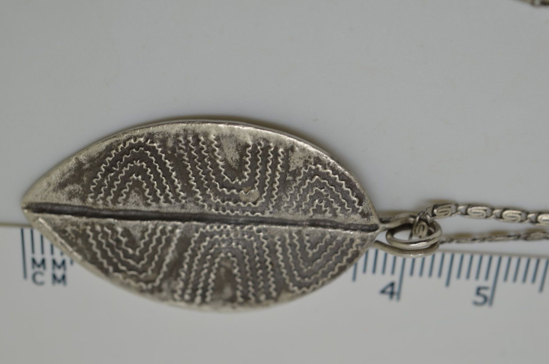 Anhänger: Collier argent 925 avec 1 pendentif feuille 8.3 grammes – Gebraucht aus La Croix (Lutry) von OMEGA07 3