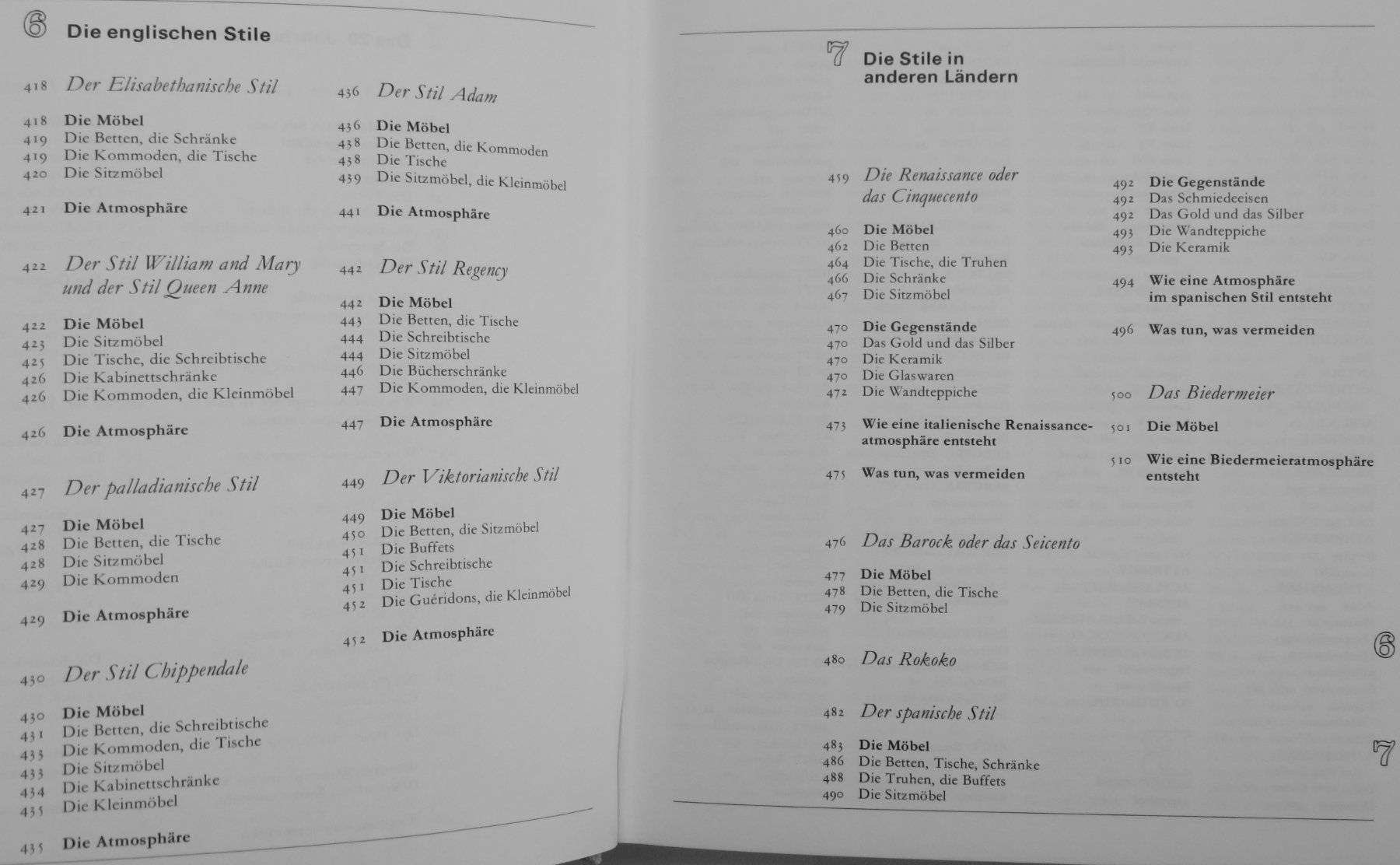Libri: Wohnstile - antik und modern, Annie Morand 1973 – Usato da Oberriet SG venduto da Manick 5