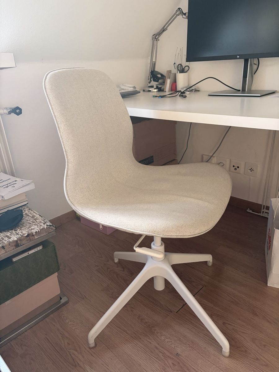 Ikea Sedie: Office Chair Beige Ikea Langfjäll – Usato da Zürich venduto da jan_gf9s