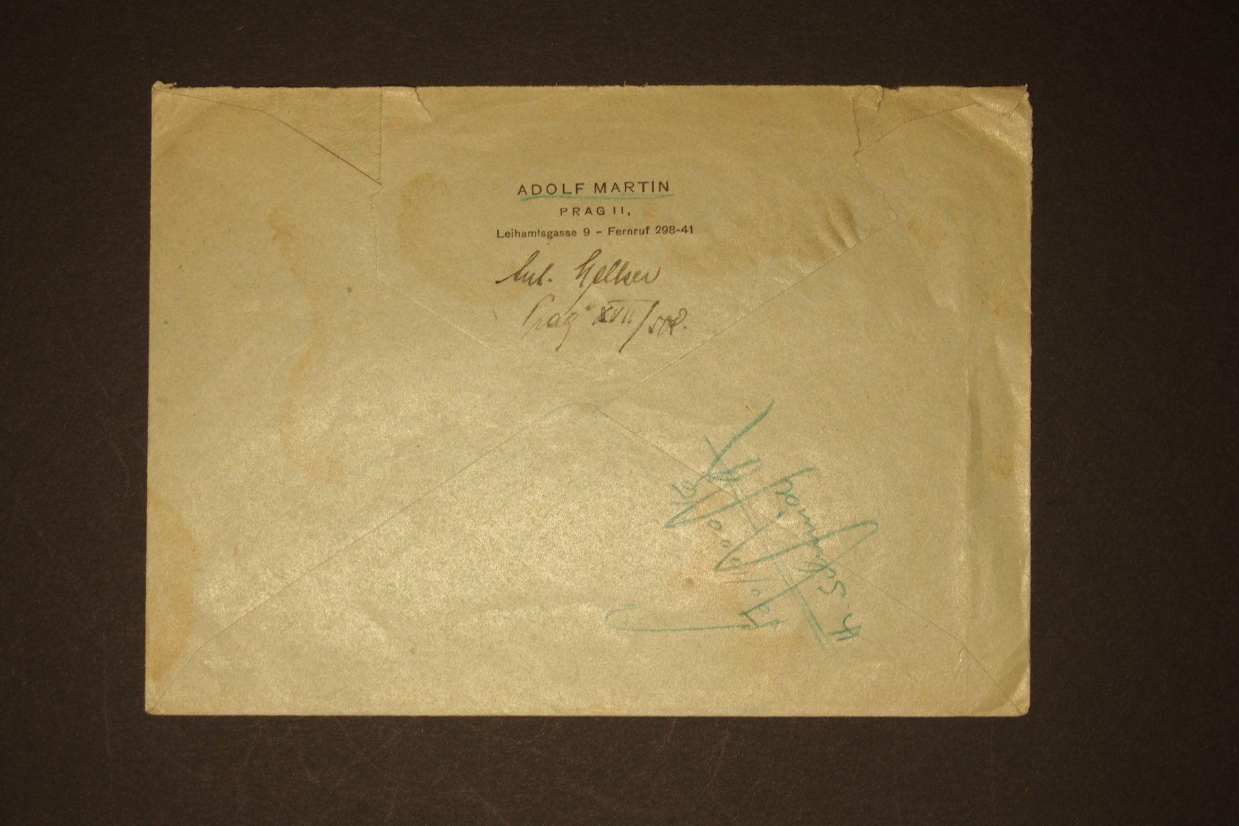 Alle Briefmarken: 1944 Brief Böhmen und Mähren – Gebraucht aus Solothurn von and_fxw5 1