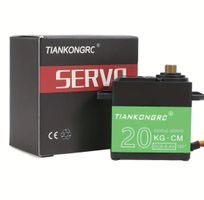 TIANKONGRC MG Digital Servo 20 kg 180° DC-8.4V, ohne Alu-Arm