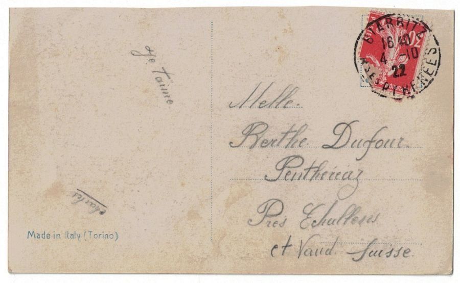 Cartoline postali: Romantik - Paar im Ruderboot – Usato da Frauenfeld venduto da POML 1