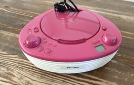 CD-Player Radio Philips pink