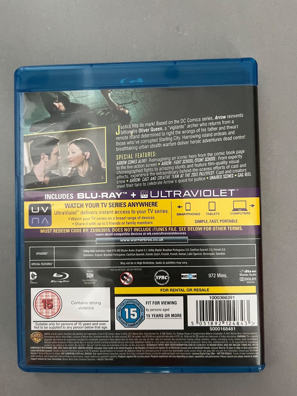 Tutti i DVDs: Arrow - Staffel 1-3 DVD & Blu-ray – Nuovo (secondo la descrizione) da Sierre venduto da black.box 1