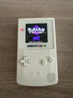 Nintendo Game Boy Color IPS Screen. Total White 