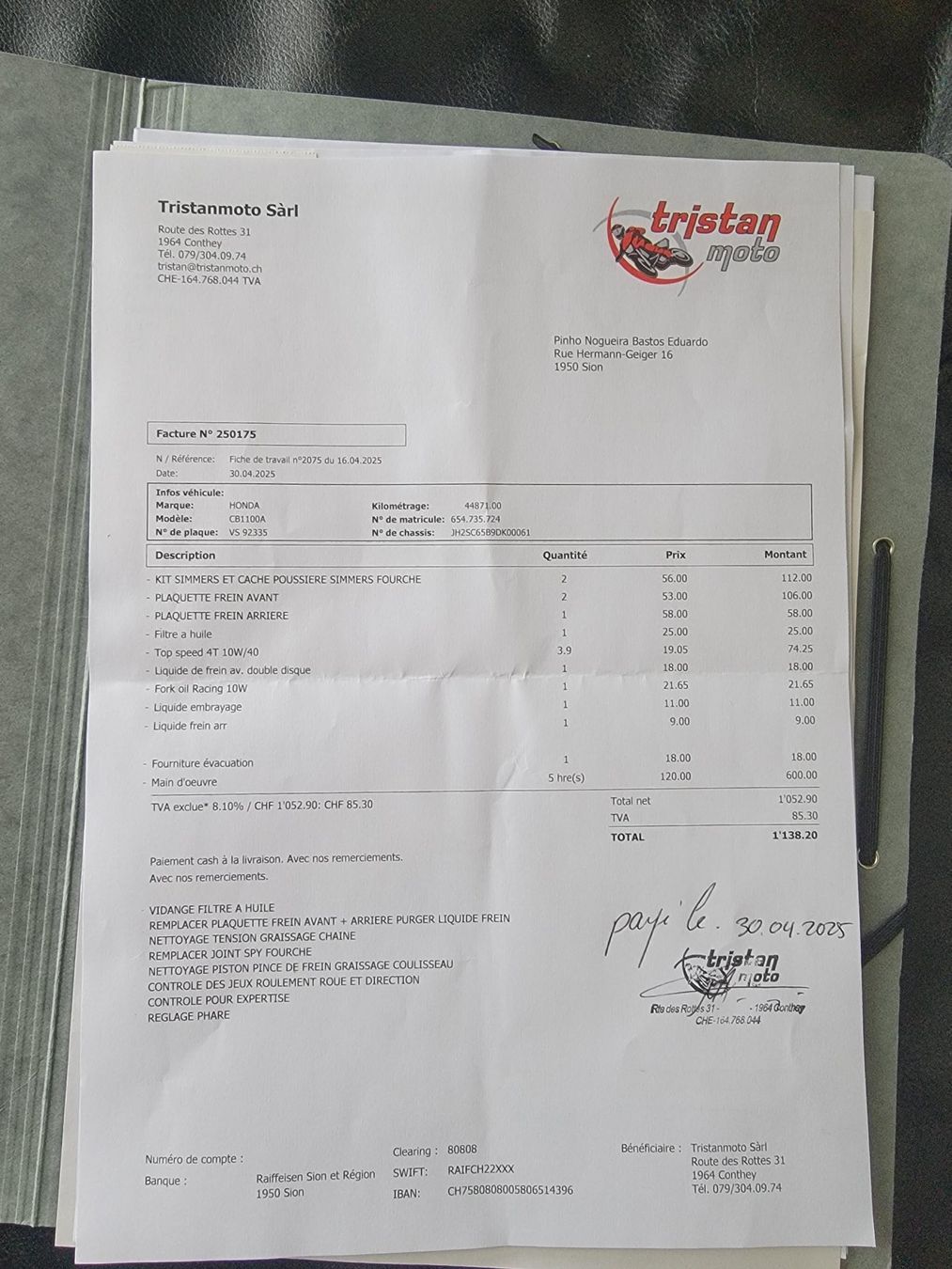 Honda Strasse: HONDA CB 1100 2013 – Gebraucht aus Sion von Edpiba_11 7