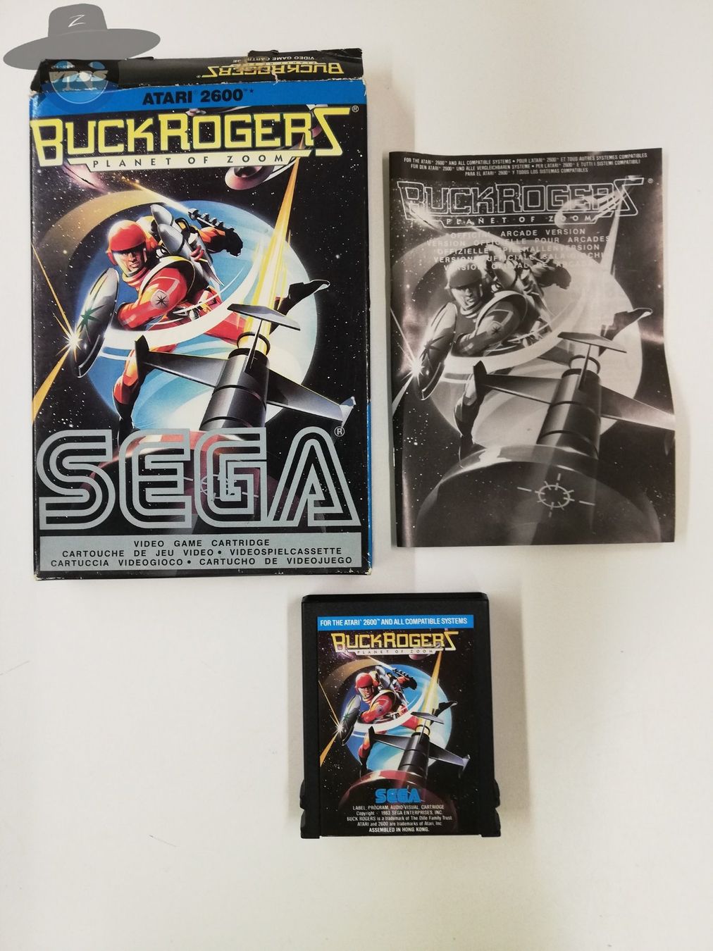 Atari Giochi: Buck Rogers - SEGA / Atari VCS 2600 – Usato da St. Gallen venduto da zorro_dc