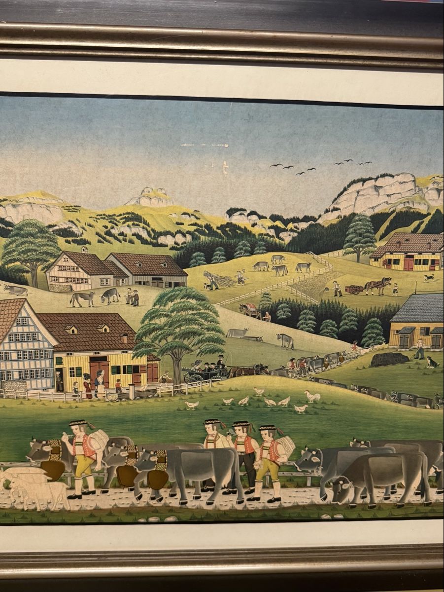 Arts picturaux & lithographies: Lithos Hand signiert Bild  – D'occasion à Schlieren par Freundlich02 2