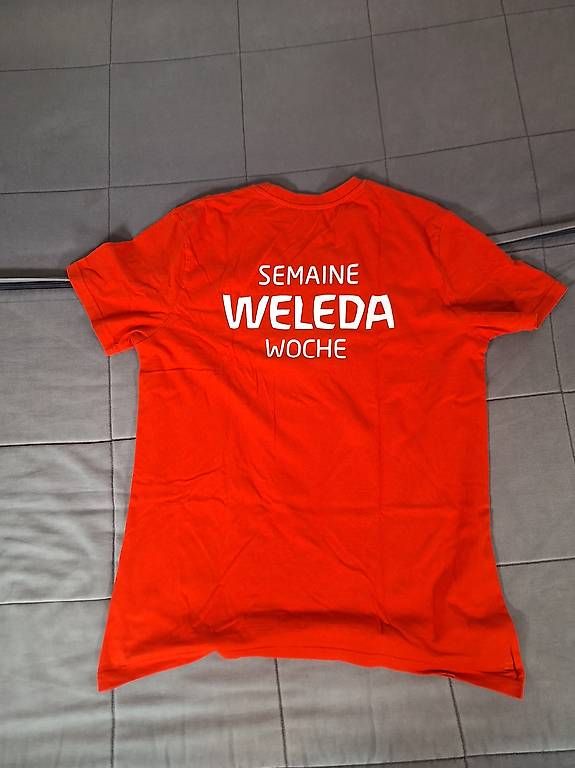 T-shirt: Weleda red promo T-shirt – Usato da Kriens venduto da Jeremyt05 1