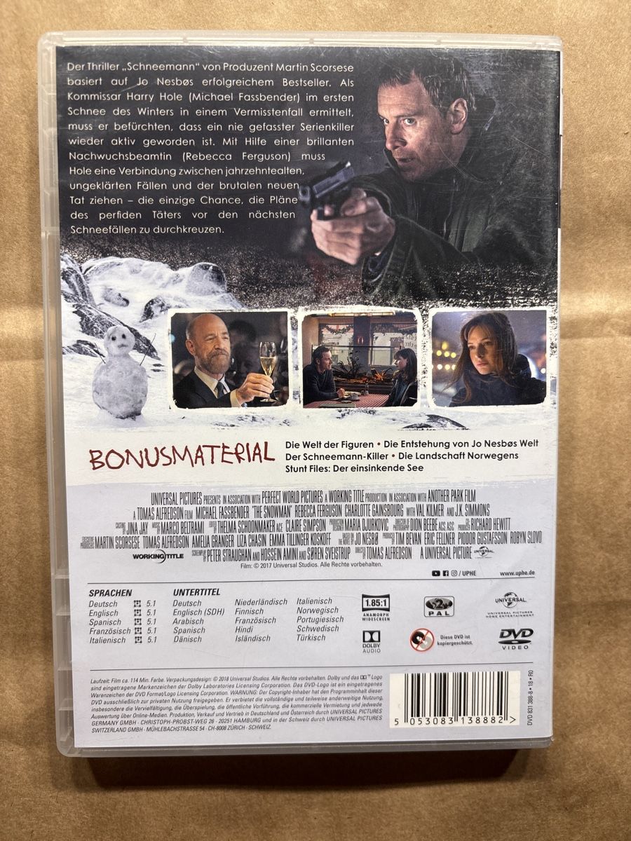 Tutti i DVDs: Schneemann (2204) – Usato da Ruswil venduto da Slivio_ 1