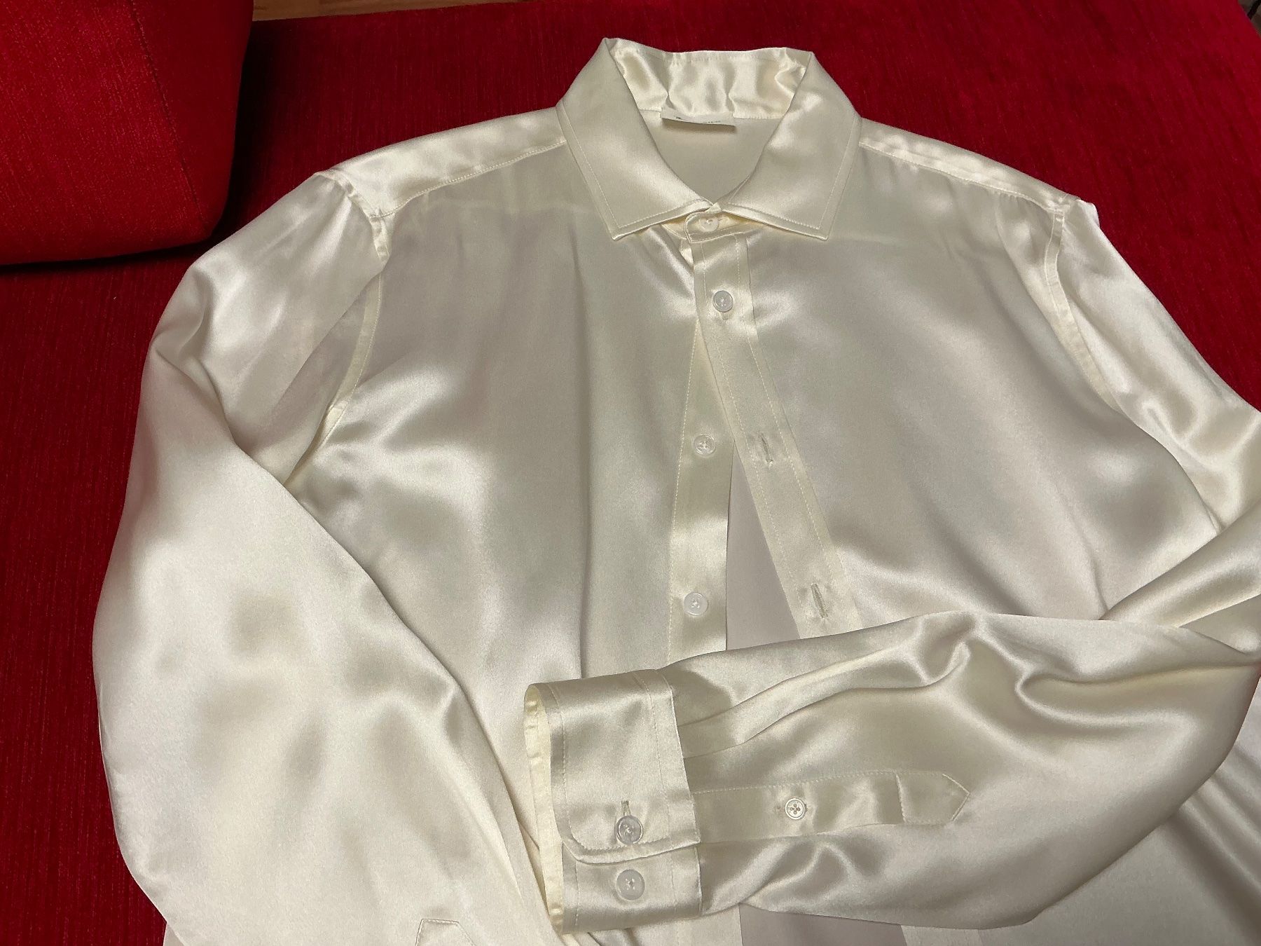 Camicette: Lilysilk Seidenhemd, DE 38 – Nuovo (secondo la descrizione) da Winterthur venduto da romaschka 1