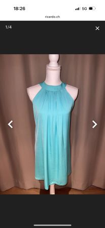 Sommerkleid M türkis