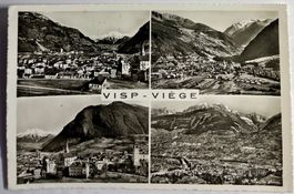 VISP - VIÈGE  - Multi-vues 1956