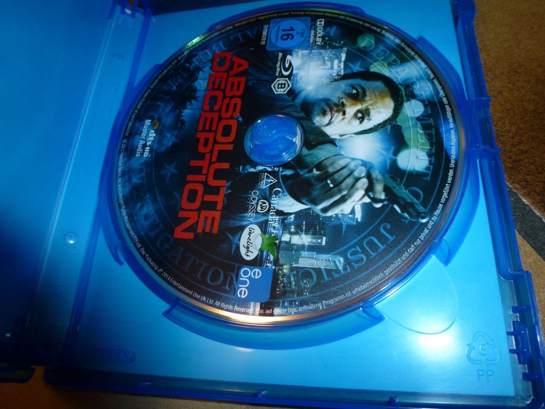 Alle DVDs: Absolute Deception BLU-RAY – Gebraucht aus Olten von Disc-Verkauf 1