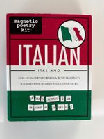 Mots magnétisés en italien - kit pour apprendre l'italien