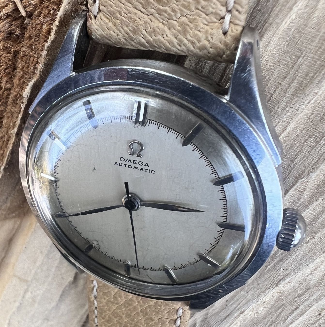 Omega Orologi: Herren Omega Automatic 1946 Two-Tone Sector Dial – Usato da Pratteln venduto da bas_7gds 1