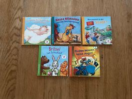5x „ Meine Bücherwelt „ Brösel hat Schluckauf etc.