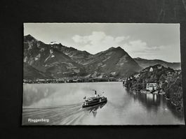 Postkarte Schiff Riggenberg ungelaufen (P81)