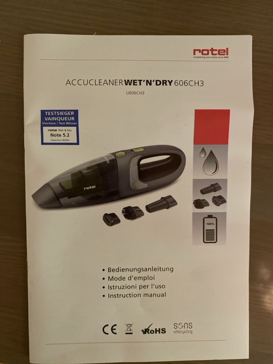 Rotel Aspirateurs & Accessoires: Handstaubsauger Rotel – D'occasion à Grund b. Gstaad par d.haldi 1