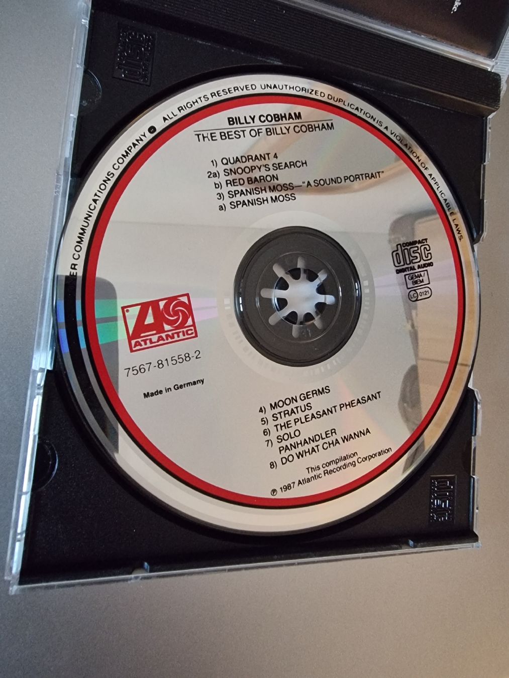 CDs: BILLY COBHAM THE BEST OF... – Gebraucht aus Zofingen von Tinpan 1